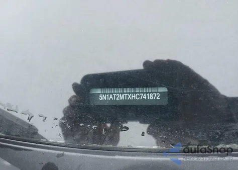 2017 Nissan Rogue Sv z USA, uszkodzony, nr VIN 5N1AT2MTXHC741872